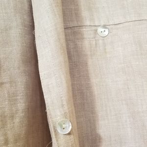 Linen Botton down shirt.
